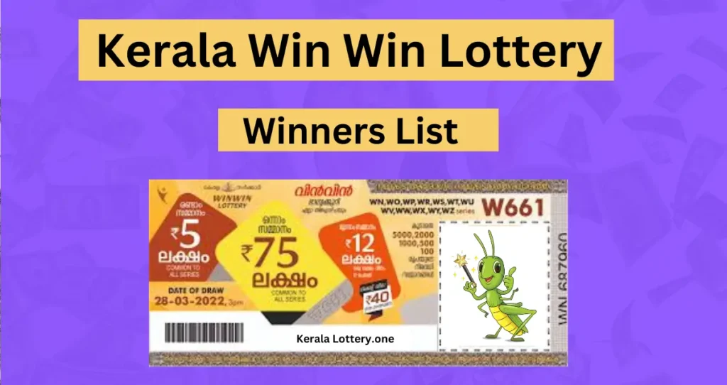 Kerala Win Win Lottery Result 